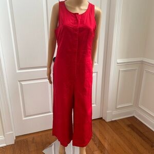 Banana Republic Linen cropped Jumpsuit